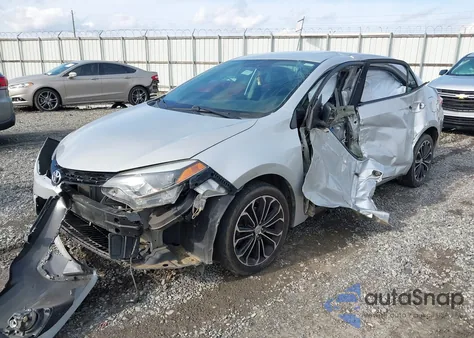 2015 Toyota Corolla S Plus from USA, damaged, VIN 2T1BURHEXFC476319